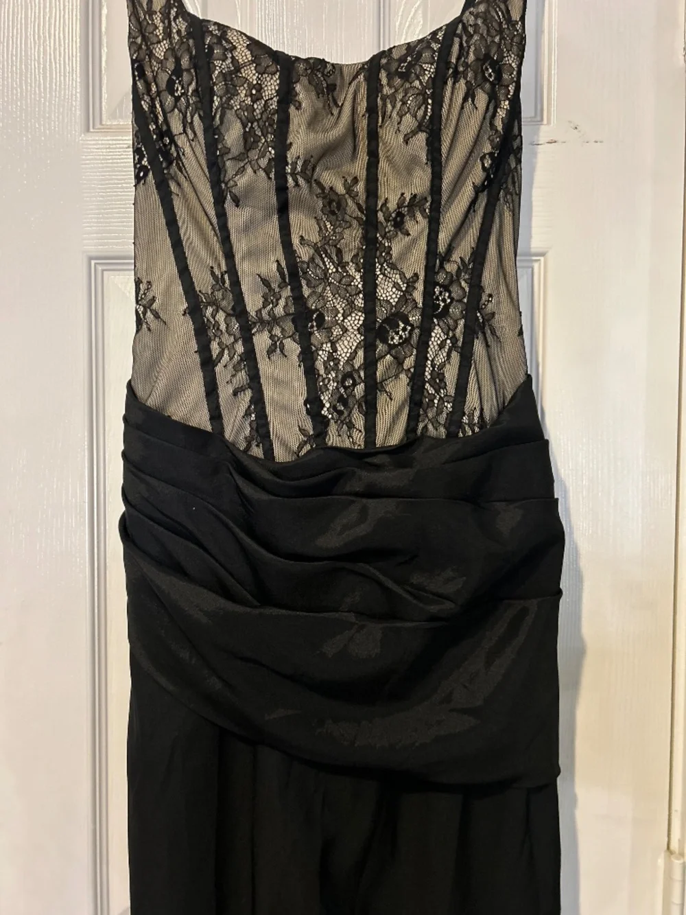 Black Corset Formal Dress